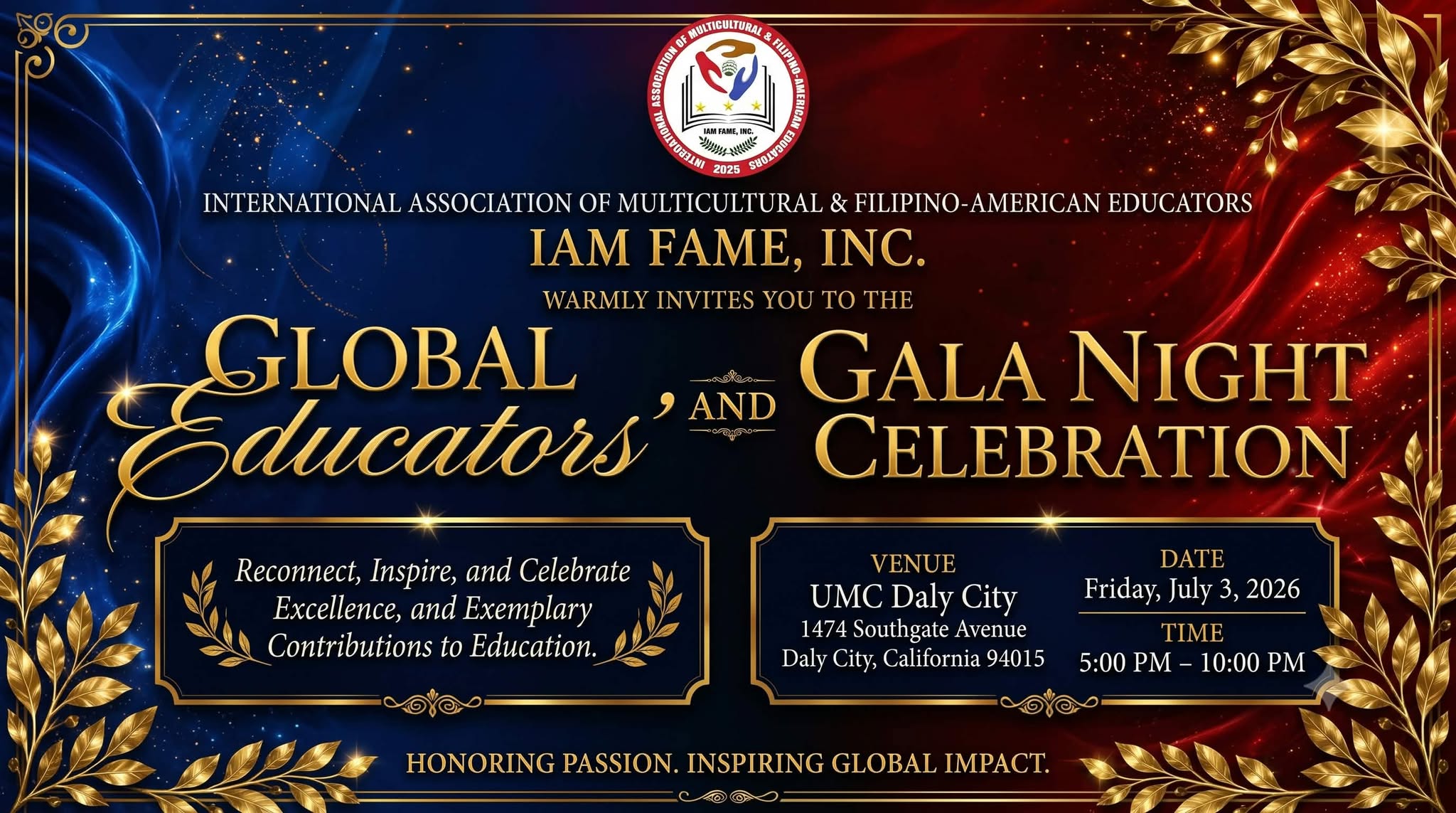 Filipino Educators Set to Shine at 2026 Global Recognition Gala in Daly City